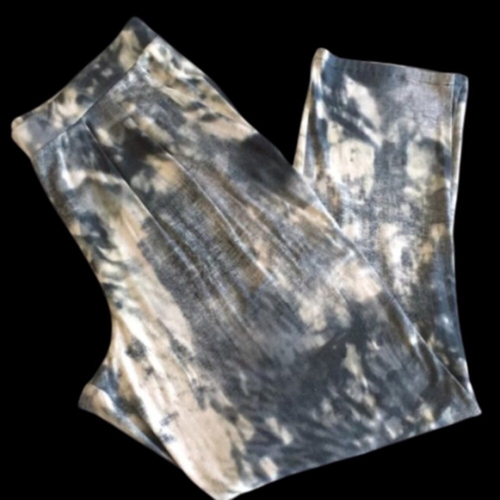 MATTY M Leggings  Gray and Black Size M Super Cute - Picture 5 of 8